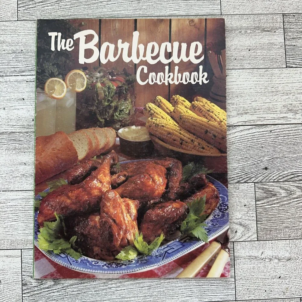 The Barbecue Cookbook By Oxmoor House - Paperback Recipes‎ BBQ 1988 Vintage